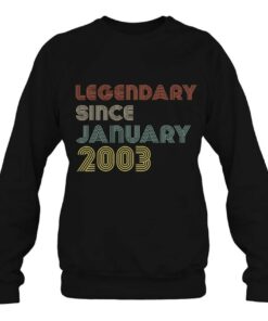 Born 2003 Legendary Since January Retro 2003 Year 3 Born 2003 Legendary Since January Retro 2003 Year 4