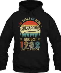 Born August 1982 40Th Birthday Made In 1982 40 Years Old 2 Born August 1982 40Th Birthday Made In 1982 40 Years Old 3