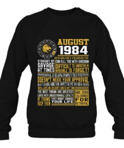Born August Leo 1984 38Th Birthday Gifts 3 Born August Leo 1984 38Th Birthday Gifts 4