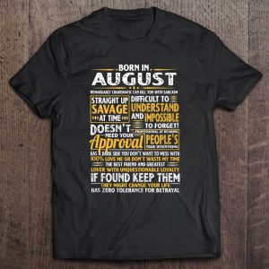 Born In August Leo Zodiac Virgo Birthday Month Fun Saying