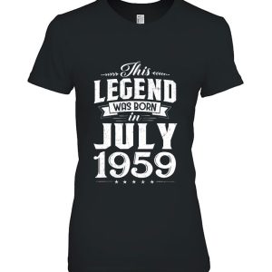 Born In July 1959 Retro Vintage 64 Years Old Bday