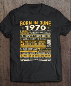 Born In June 1970 Facts Birthday Gifts 1