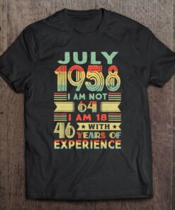 Born July 1958 64Th Birthday Made In 1958 64 Years Old 1