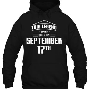 Born On September 17Th Legend 3