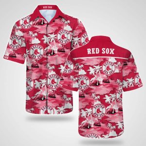 Boston Red Sox Hawaiian Shirt Baseball Gift For Beach Lovers