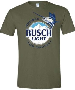 Brewed Busch Light T Shirt For Fishing Lovers 2
