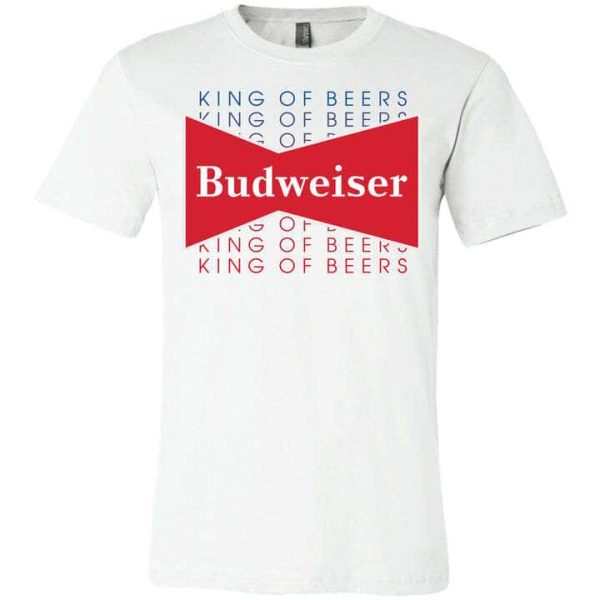 Budweiser King Of Beers T-Shirt For Beer Drinkers