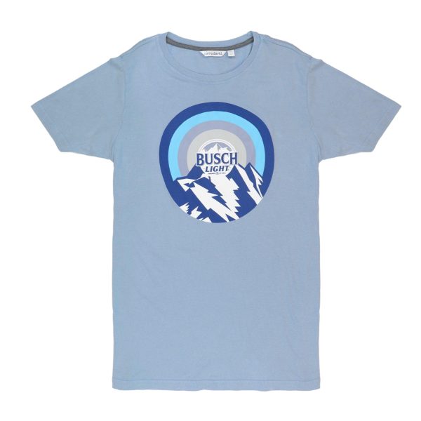 Busch Light T-Shirt Snowy Mountain Unusual Gift For Beer Lovers