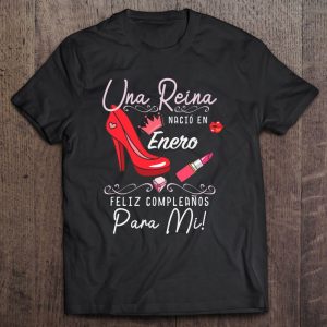 Camisetas Cumpleanos Para Mujer Nacidas En Enero Spanish