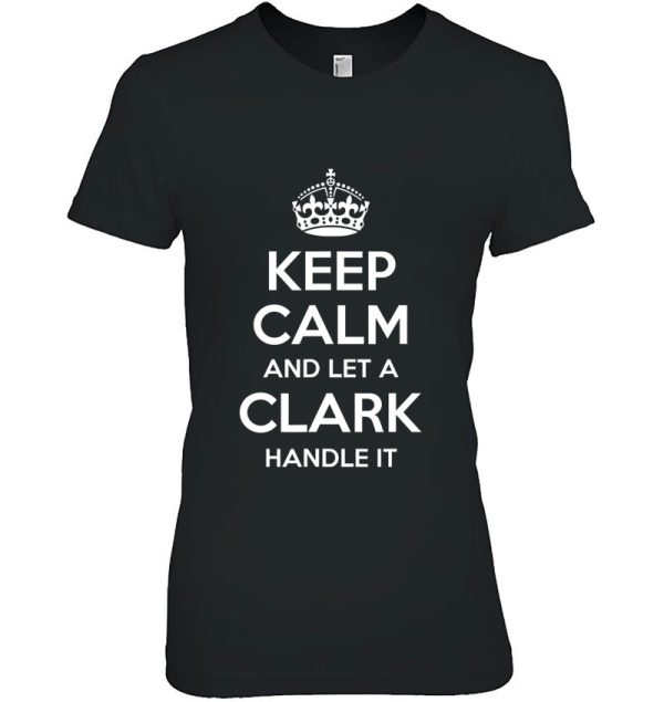 Clark Funny Surname Family Tree Birthday Reunion Gift Idea