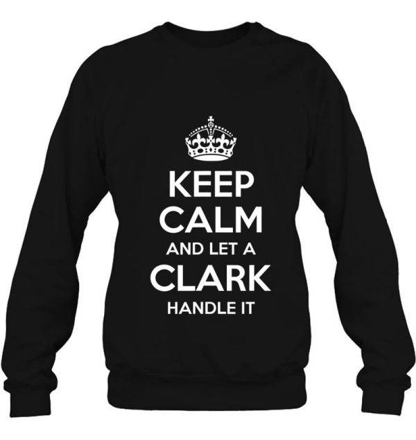 Clark Funny Surname Family Tree Birthday Reunion Gift Idea