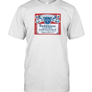 Classic Budweiser T-Shirt Gift For Beer Lovers