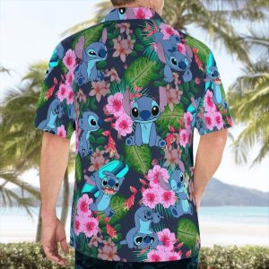 Cool Disney Stitch Hawaiian Shirt Summer Gift For Beach Lovers 3