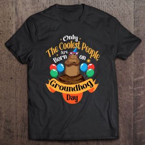 Coolest People Born On Groundhog Day Cute Birthday Party