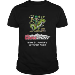 Coors Light Beer Make St. Patrick’s Day Great Again T-Shirt