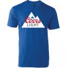 Coors Light Cold Mountains Logo T-Shirt