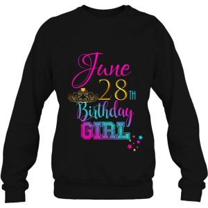 Cute June 28 Birthday Girl Shirt Party Outfit Women Girls 4