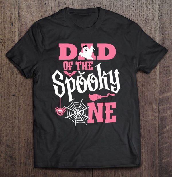 Dad Halloween 1St Birthday Matching Family Spooky One Girl