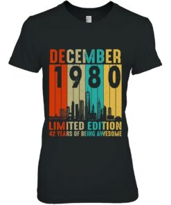 December 1980 Limited Edition 42 Years Of Being Awesome 2