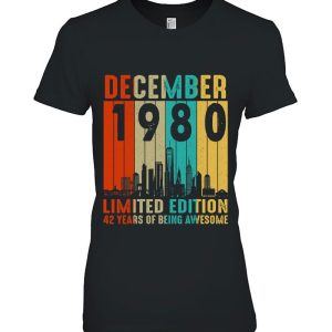 December 1980 Limited Edition 42 Years Of Being Awesome 2