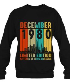 December 1980 Limited Edition 42 Years Of Being Awesome 4