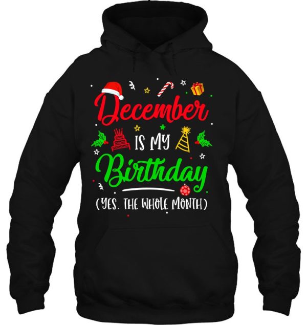 December Is My Birthday The Whole Month Christmas Birthday