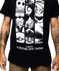 Disney Nightmare Before Christmas Jack Sally Oogie Boogie T Shirt 2