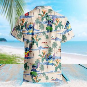 Disney Stitch Hawaiian Shirt Cool Gift For Beach Lovers 3