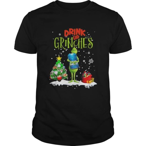 Drink Up Grinches Bud Light T-Shirt Christmas Gift For Beer Lovers