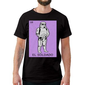 El Soldado Loteria Card Style T-Shirt