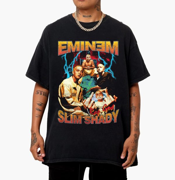 Eminem Slim Shady Rap God Vintage 90s T-Shirt