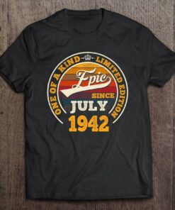 Epic Since July 1942 80Th Birthday Gift For 80 Years Old 1