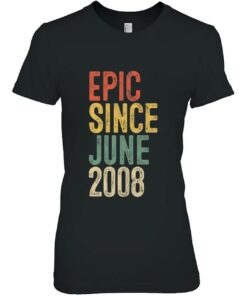 Epic Since June 2008 Kids 14Th Birthday 14 Years Old 1