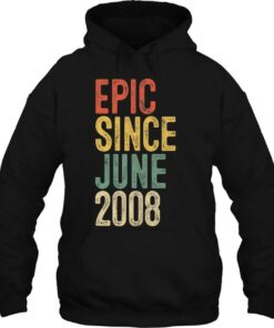 Epic Since June 2008 Kids 14Th Birthday 14 Years Old 2