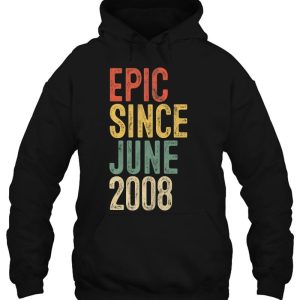 Epic Since June 2008 Kids 14Th Birthday 14 Years Old