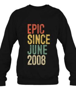 Epic Since June 2008 Kids 14Th Birthday 14 Years Old 3