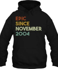Epic Since November 2004 18Th Birthday Gift 18 Years Old 3
