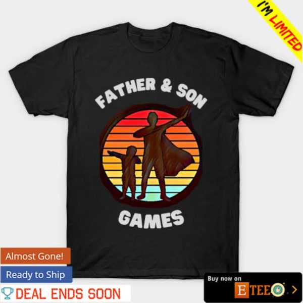 Father and son games shirt