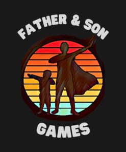 Father and son games shirt 2
