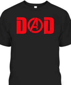 Fathers Day T Shirt Avengers Dad Gift For Marvel Fans 1