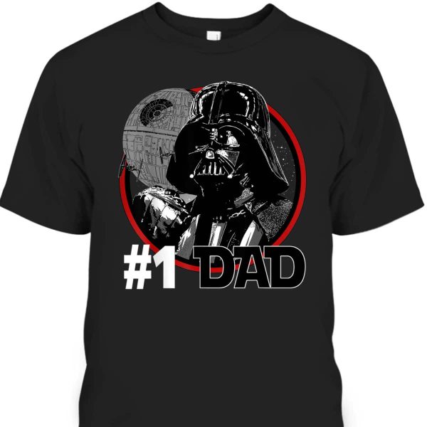 Father’s Day T-Shirt Darth Vader Star Wars Gift For Dad From Son