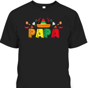 Father’s Day T-Shirt Papa Best Gift For Dad From Daughter