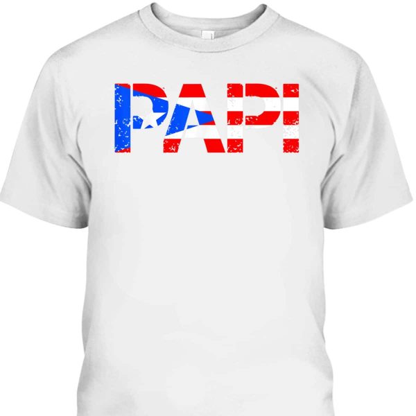 Father’s Day T-Shirt Patriotic Flag Gift For Dad Who Wants Nothing