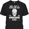 Father’s Day T-Shirt Spider-Man Gift For Marvel Fans