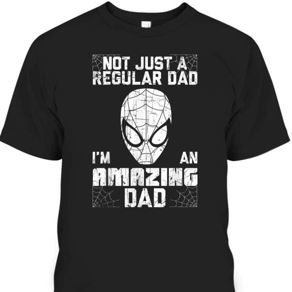 Father’s Day T-Shirt Spider-Man Gift For Marvel Fans