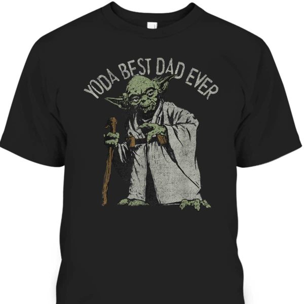 Father’s Day T-Shirt Star Wars Yoda Best Dad Ever