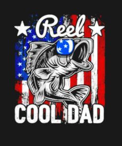 Fishing reel cool Dad shirt 2