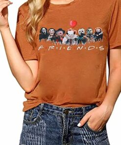 Friends Halloween Funny Novelty Horror T Shirt 1
