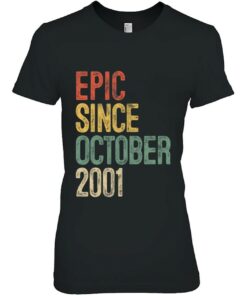 Fun Epic Since October 2001 22Nd Birthday Gift 22 Years Old 2