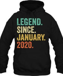 Funny 3 Years Old Legend Since January 2020 3Rd Birthday 3